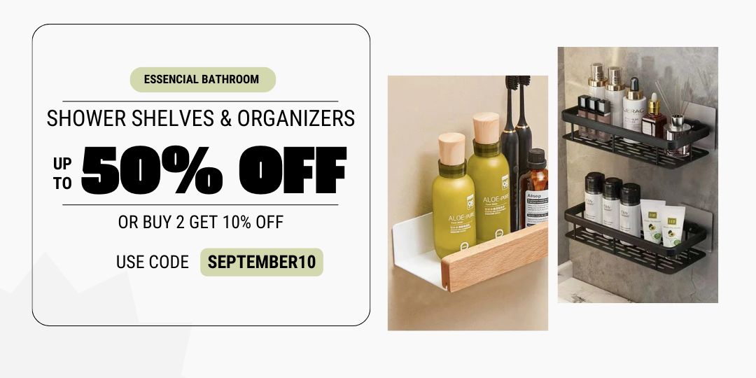Shower Shelves & Organizers - Lattea Global