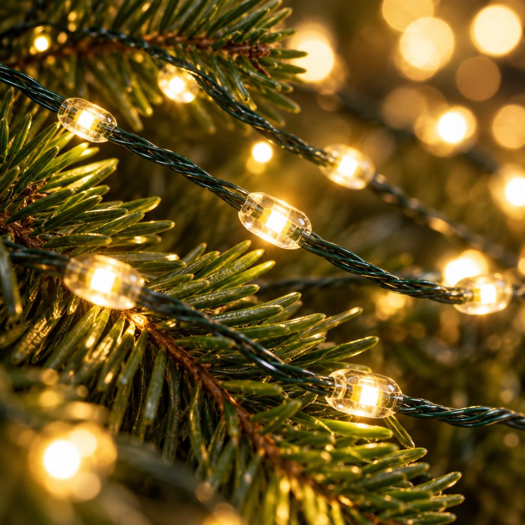 100m 1000-LED Christmas String Lights with Remote Control