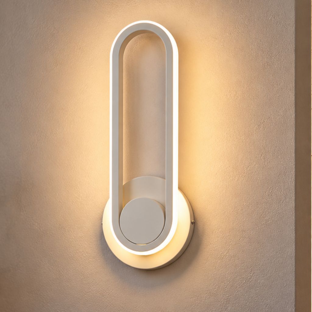 330° Rotatable Aluminum LED Wall Light for Bedside