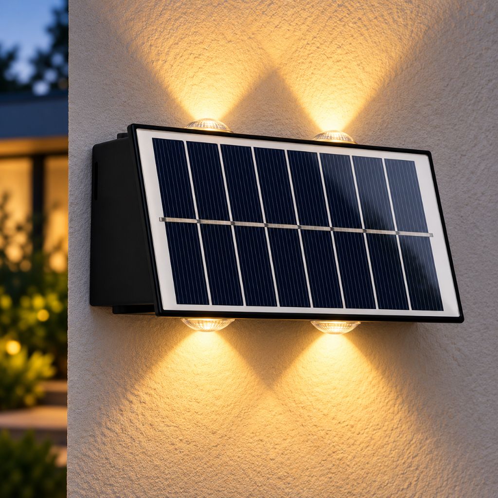 IP65 Solar Up and Down LED Wall Wash Light
