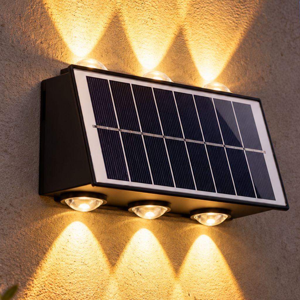 IP65 Solar Up and Down LED Wall Wash Light