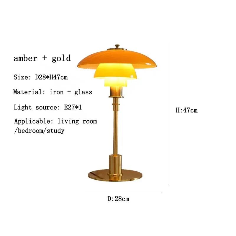 3 - Tier Dining Table Lamp - Lattea Global