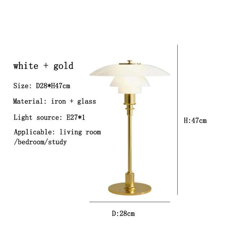 3 - Tier Dining Table Lamp - Lattea Global