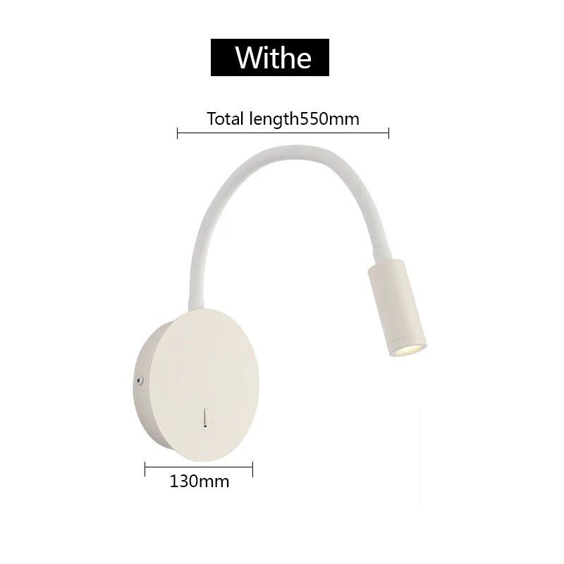 360° Reading Light Wall Lamp - Lattea Global