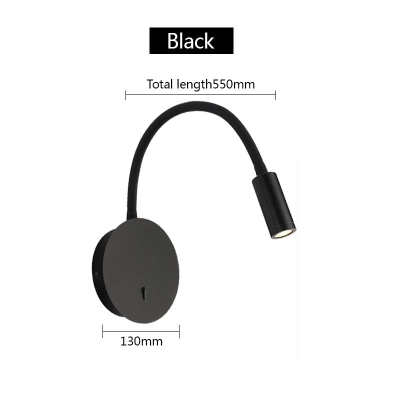 360° Reading Light Wall Lamp - Lattea Global