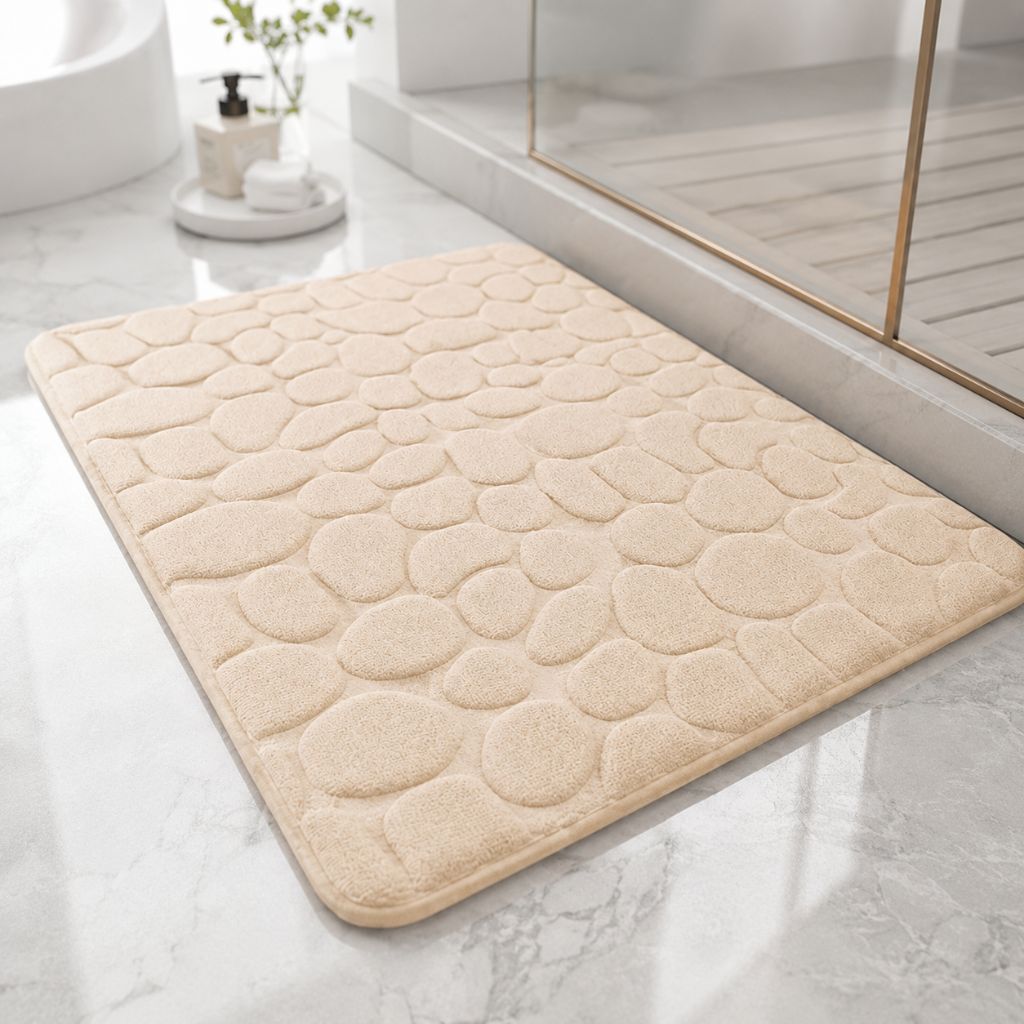3D Non-Slip Quick-Dry Bathroom Mat