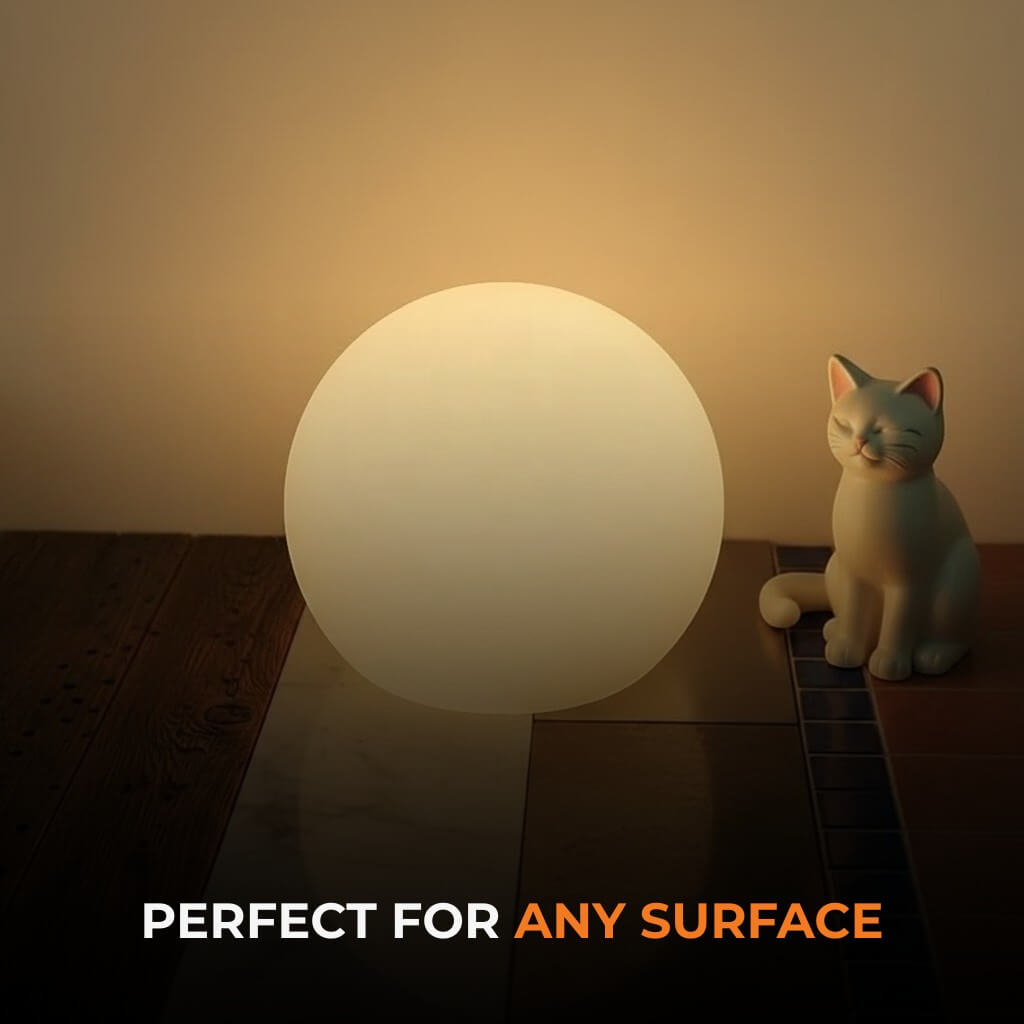 Portable Table Globe Lamp – 16 Color LED
