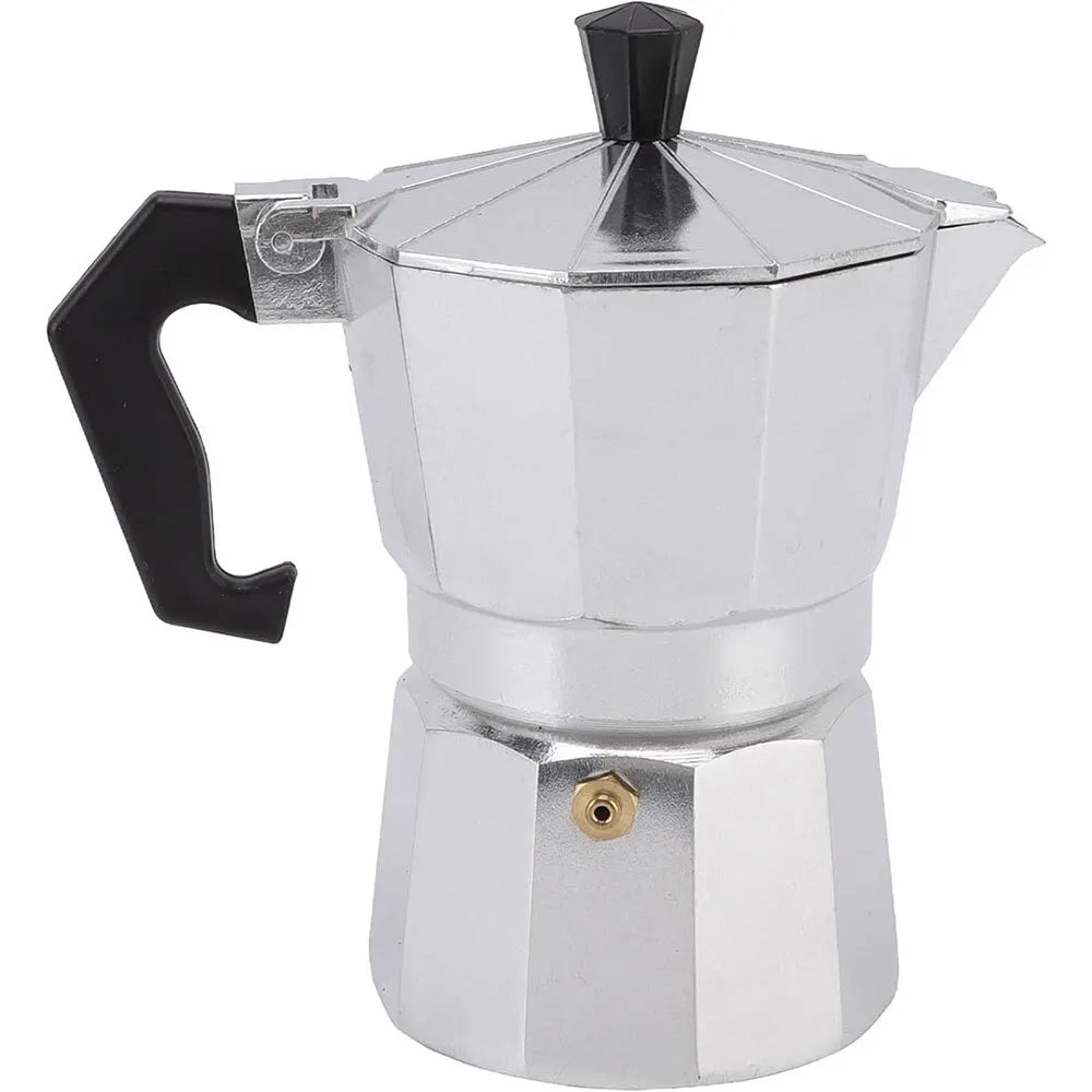 Aluminium Octagonal Moka Pot Italian Stovetop Espresso Maker