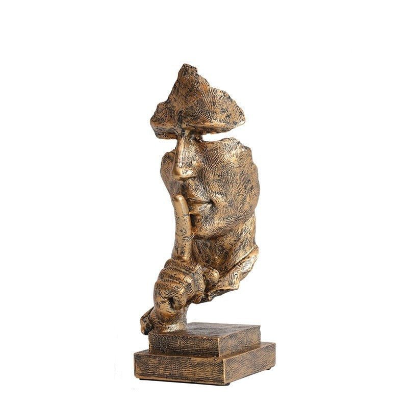 Abstract Face Modern Artistic Sculpture - Lattea Global