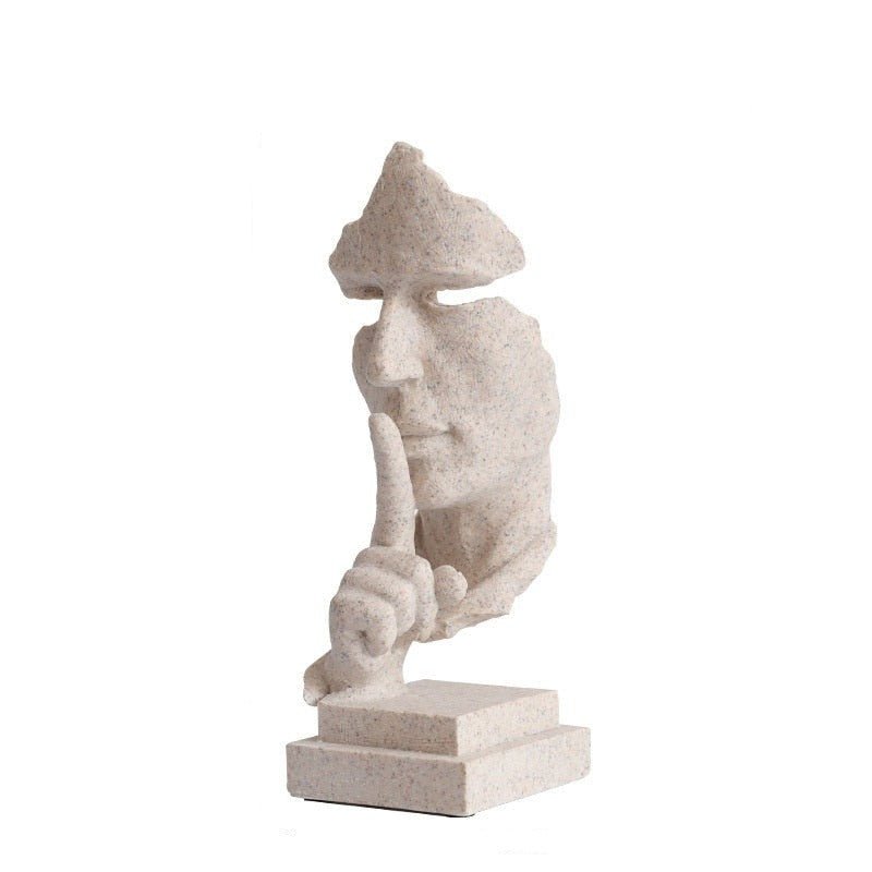 Abstract Face Modern Artistic Sculpture - Lattea Global