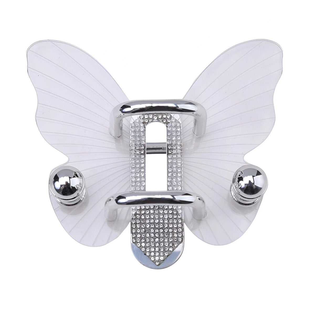 Acrylic Butterfly Wall Hook with Adhesive - Lattea Global
