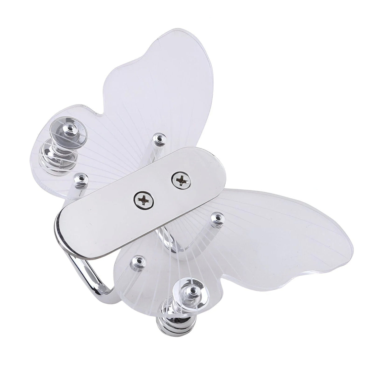 Acrylic Butterfly Wall Hook with Adhesive - Lattea Global
