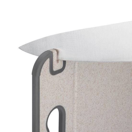 Anti - Scratch Dual - Sided Cutting Board with Sharpener & Silicone Edge - Lattea Global