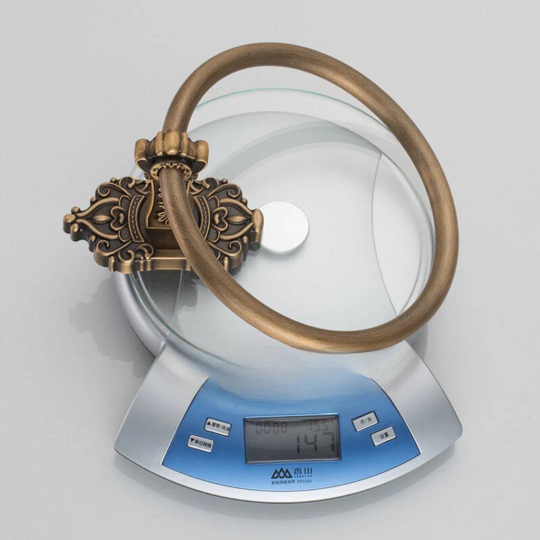 Antique Brass Hand Towel Ring for Bathroom - Lattea Global
