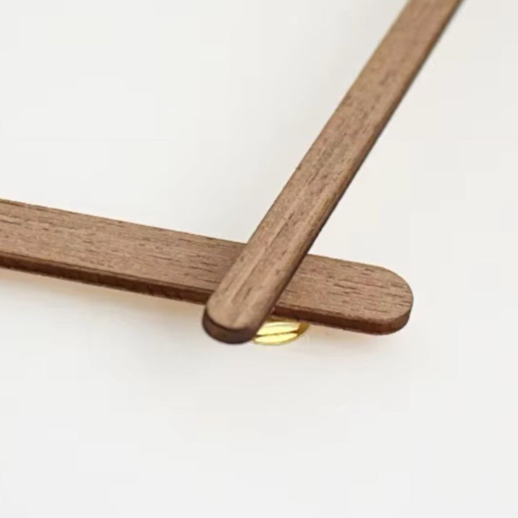 ArborFrame Solid Wood Silent Wall Clock - Lattea Global