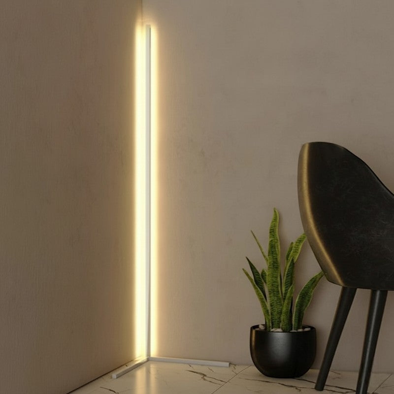 Aura Smart Corner Floor Lamp - Modern LED Ambient Lighting