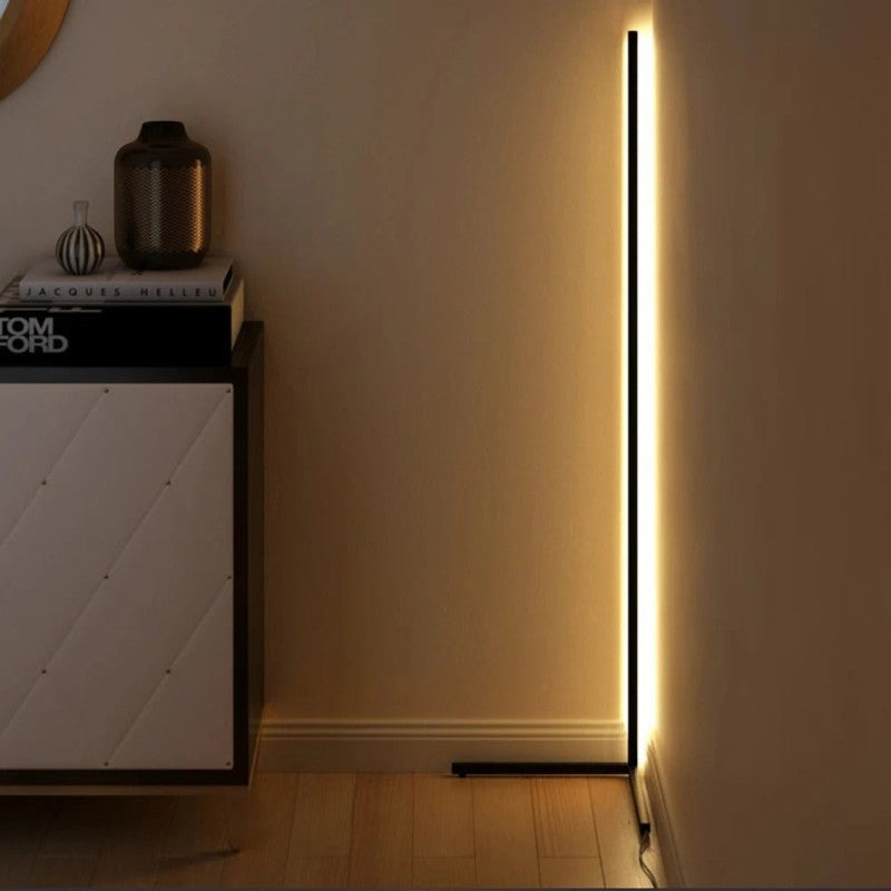 Aura Smart Corner Floor Lamp - Modern LED Ambient Lighting