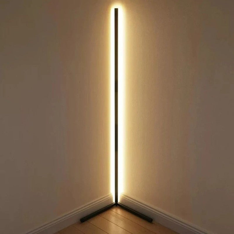 Aura Smart Corner Floor Lamp - Modern LED Ambient Lighting