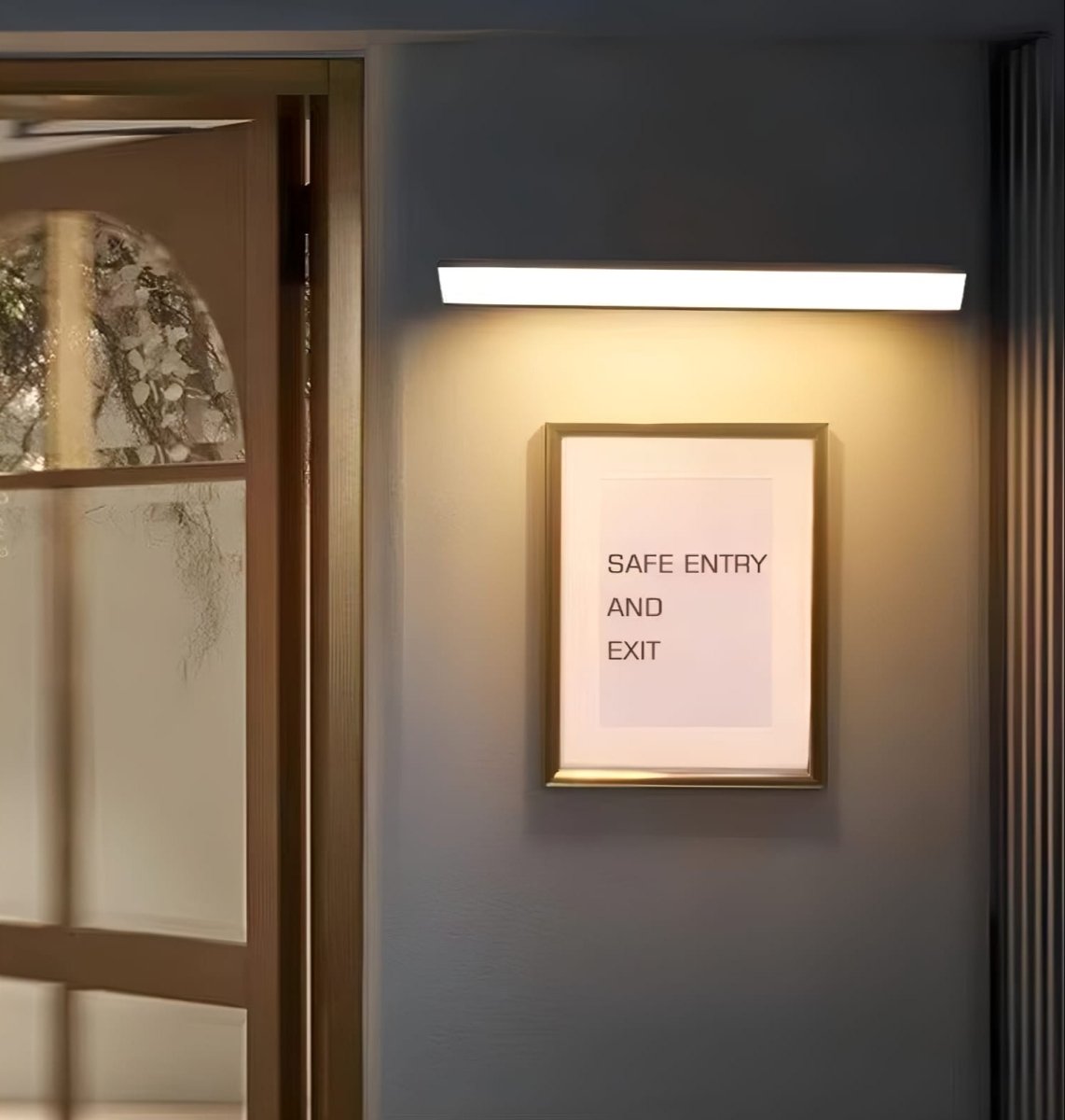 AuraGuard LED Outdoor Wall Light - Waterproof and Energy Efficient - Lattea Global