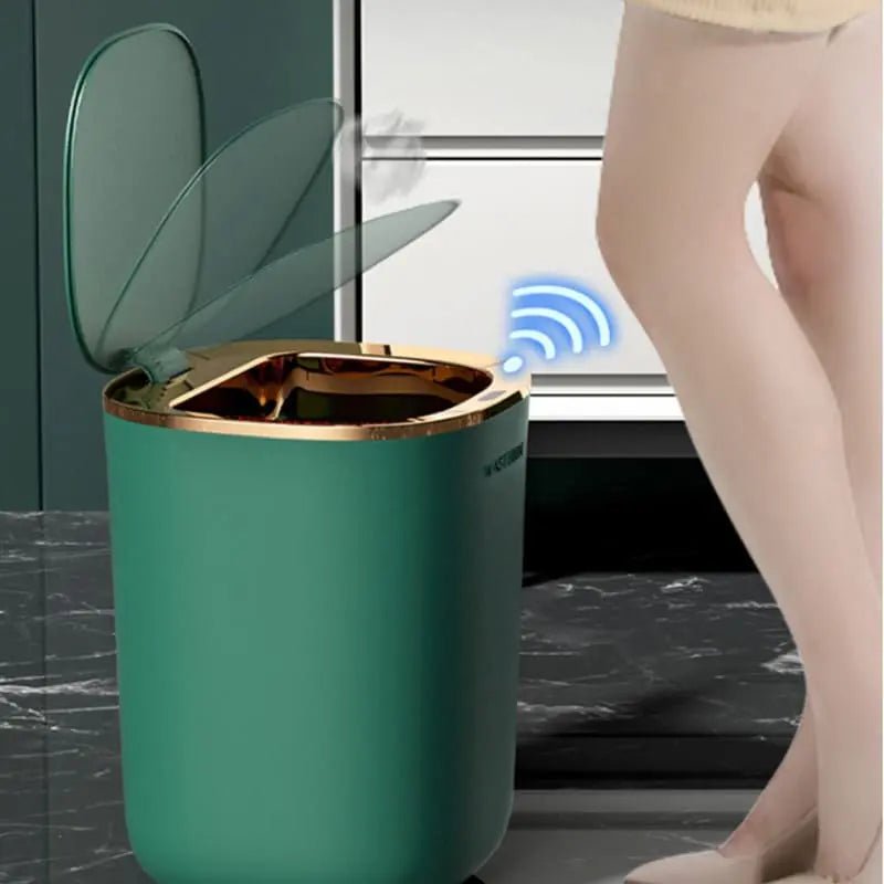 AutoSense - Smart Sensor Trash Bin for Kitchen and Bathroom (12L) - Lattea Global