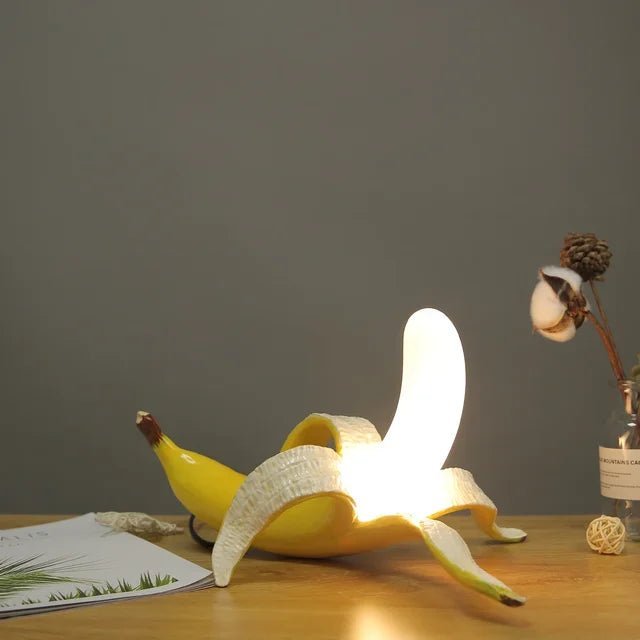 BananaShine – Playful Modern Banana Table Lamp - Lattea Global
