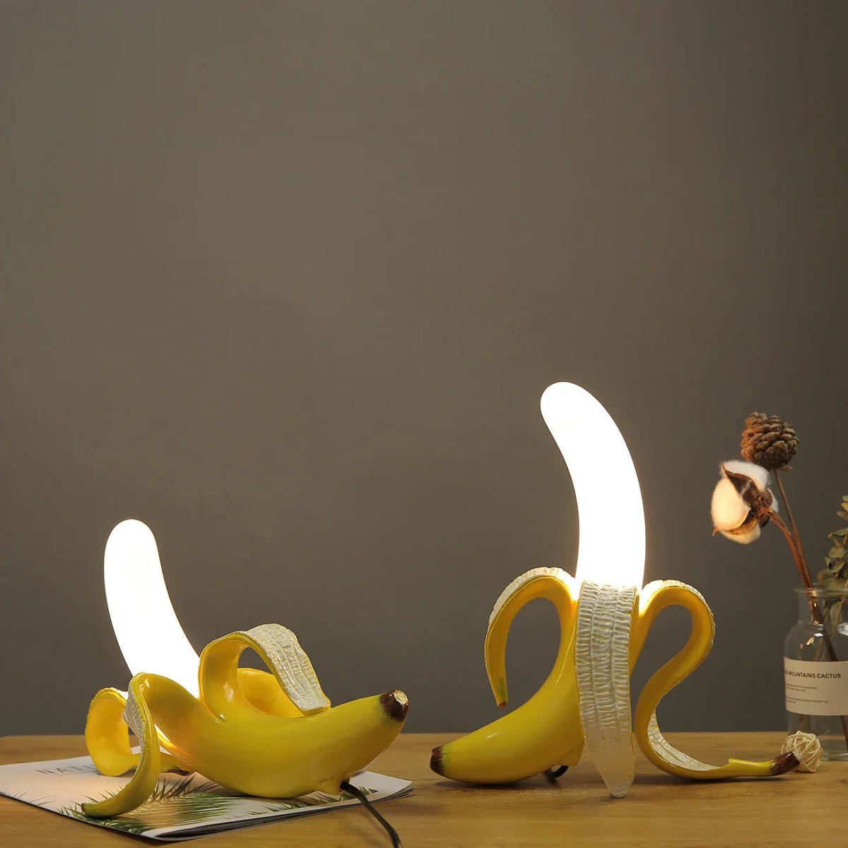 BananaShine – Playful Modern Banana Table Lamp - Lattea Global