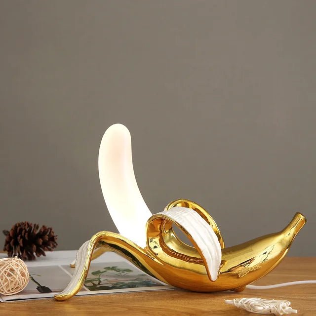 BananaShine – Playful Modern Banana Table Lamp - Lattea Global