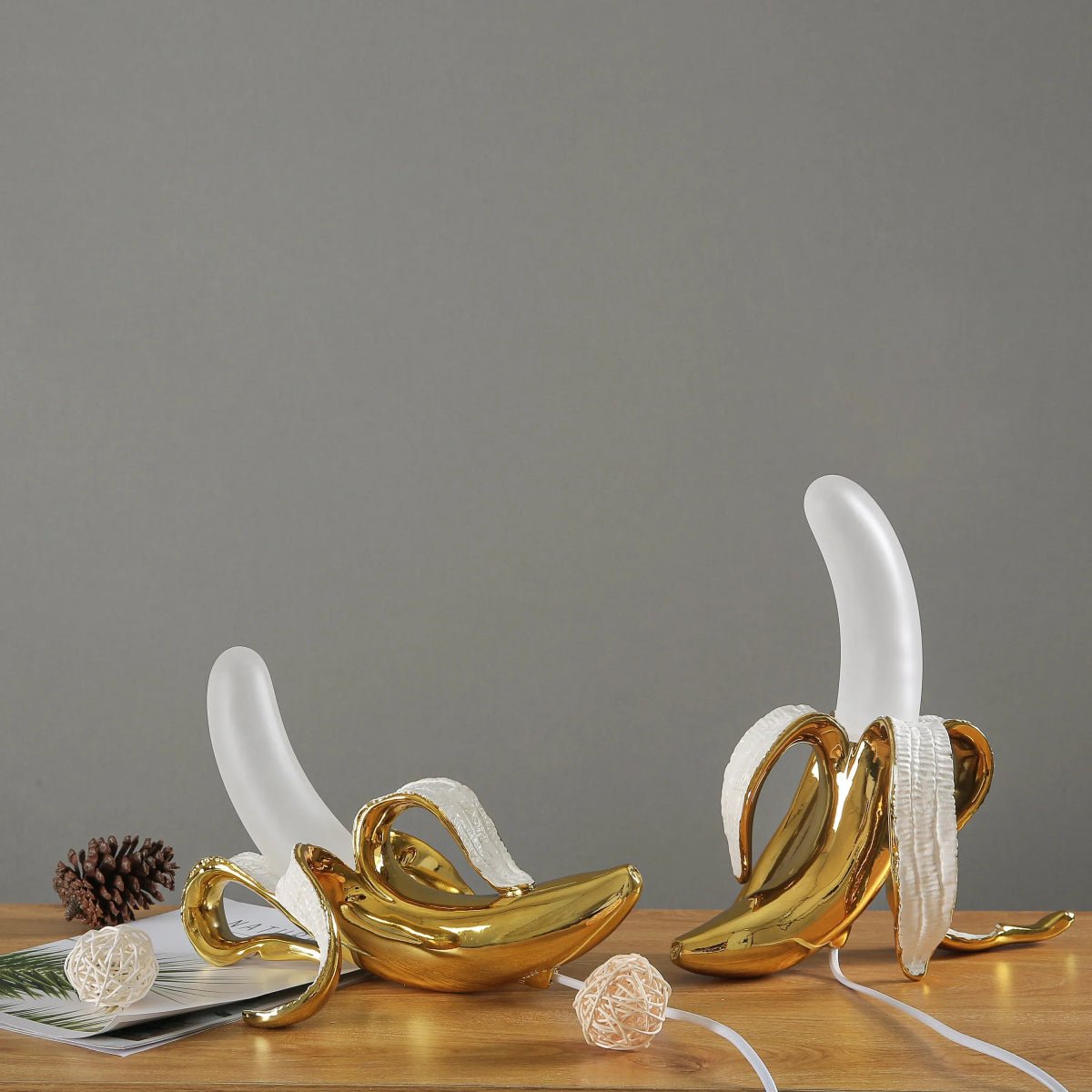 BananaShine – Playful Modern Banana Table Lamp - Lattea Global