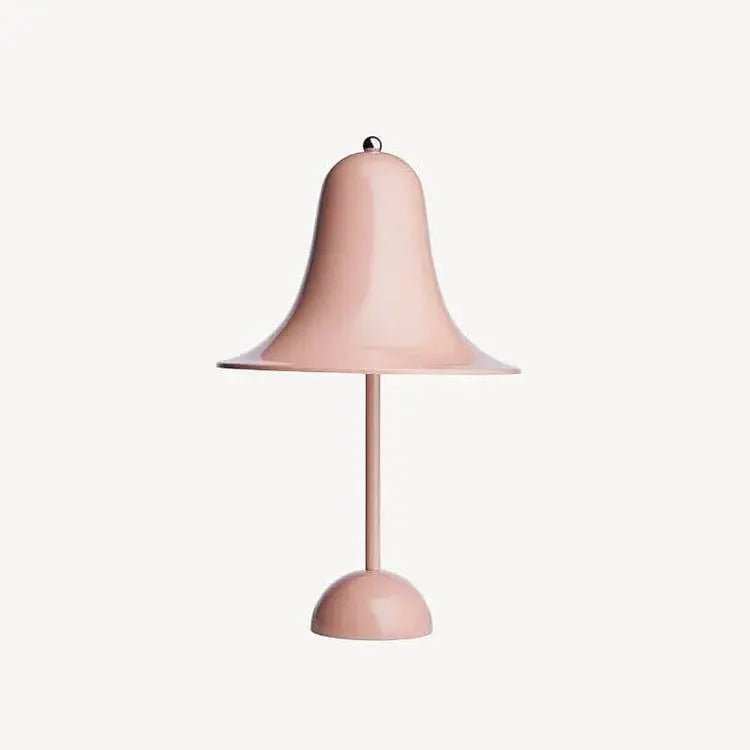 Bell - Shaped Table Lamp with Glossy Finish - Lattea Global