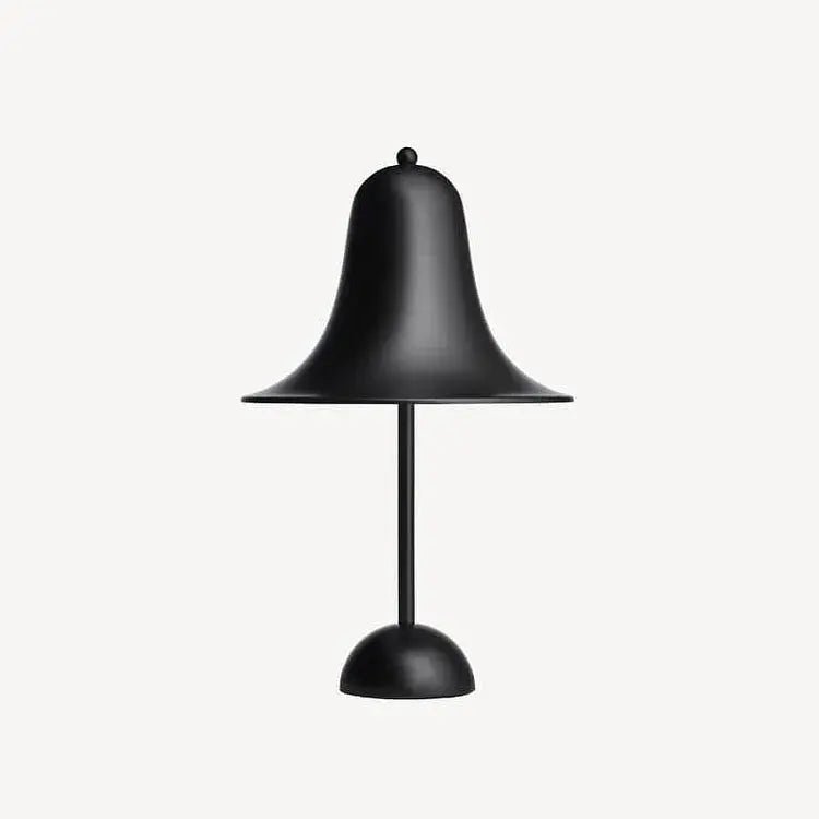 Bell - Shaped Table Lamp with Glossy Finish - Lattea Global