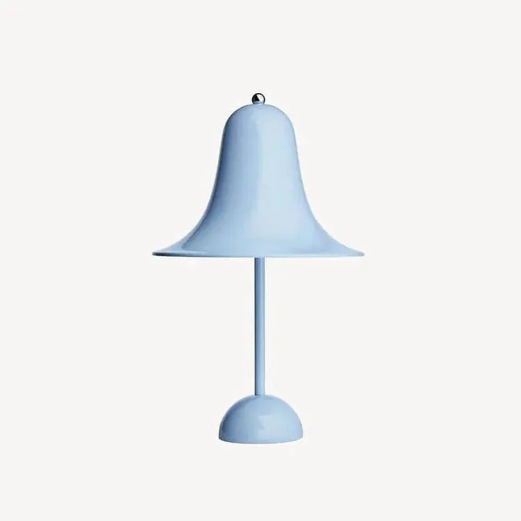 Bell - Shaped Table Lamp with Glossy Finish - Lattea Global