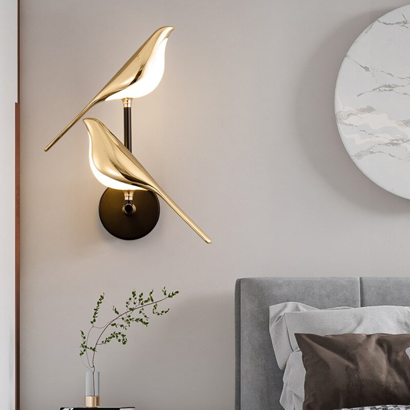 Bird - Inspired LED Wall Sconce - Lattea Global