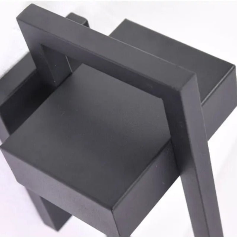 Black Up Down Outdoor Wall Light - Lattea Global