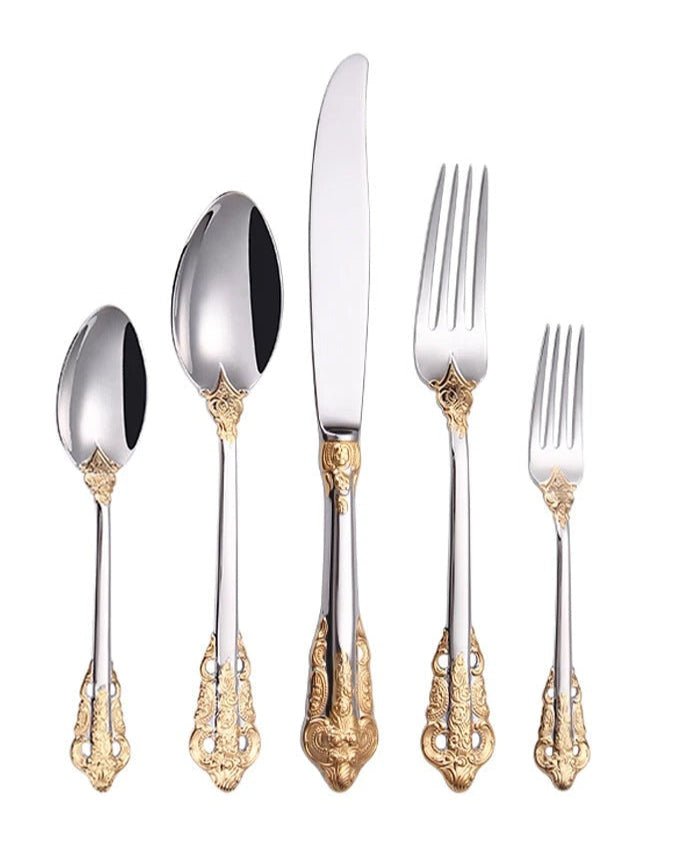 British - Inspired Cutlery Set – Timeless Elegance for Daily Dining - Lattea Global