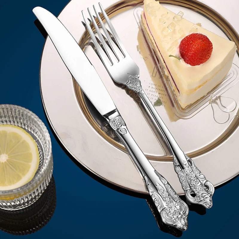 British - Inspired Cutlery Set – Timeless Elegance for Daily Dining - Lattea Global