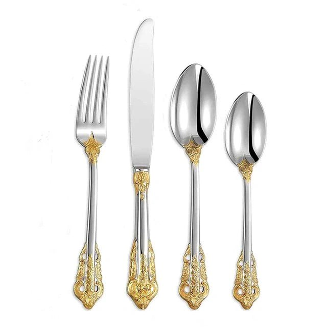 British - Inspired Cutlery Set – Timeless Elegance for Daily Dining - Lattea Global
