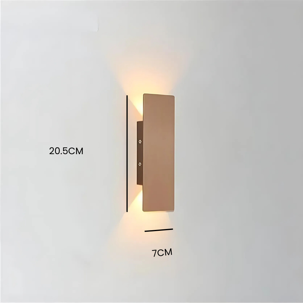 Brown Waterproof External Wall Lights - Durable Exterior Fixture