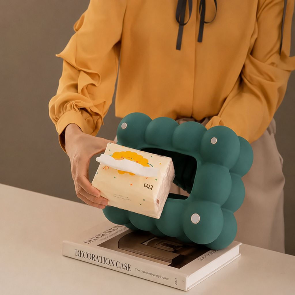Bubble Ceramic Tissue Box