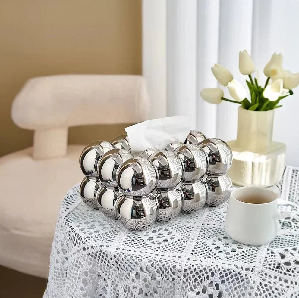 Bubble Ceramic Tissue Box - Lattea Global