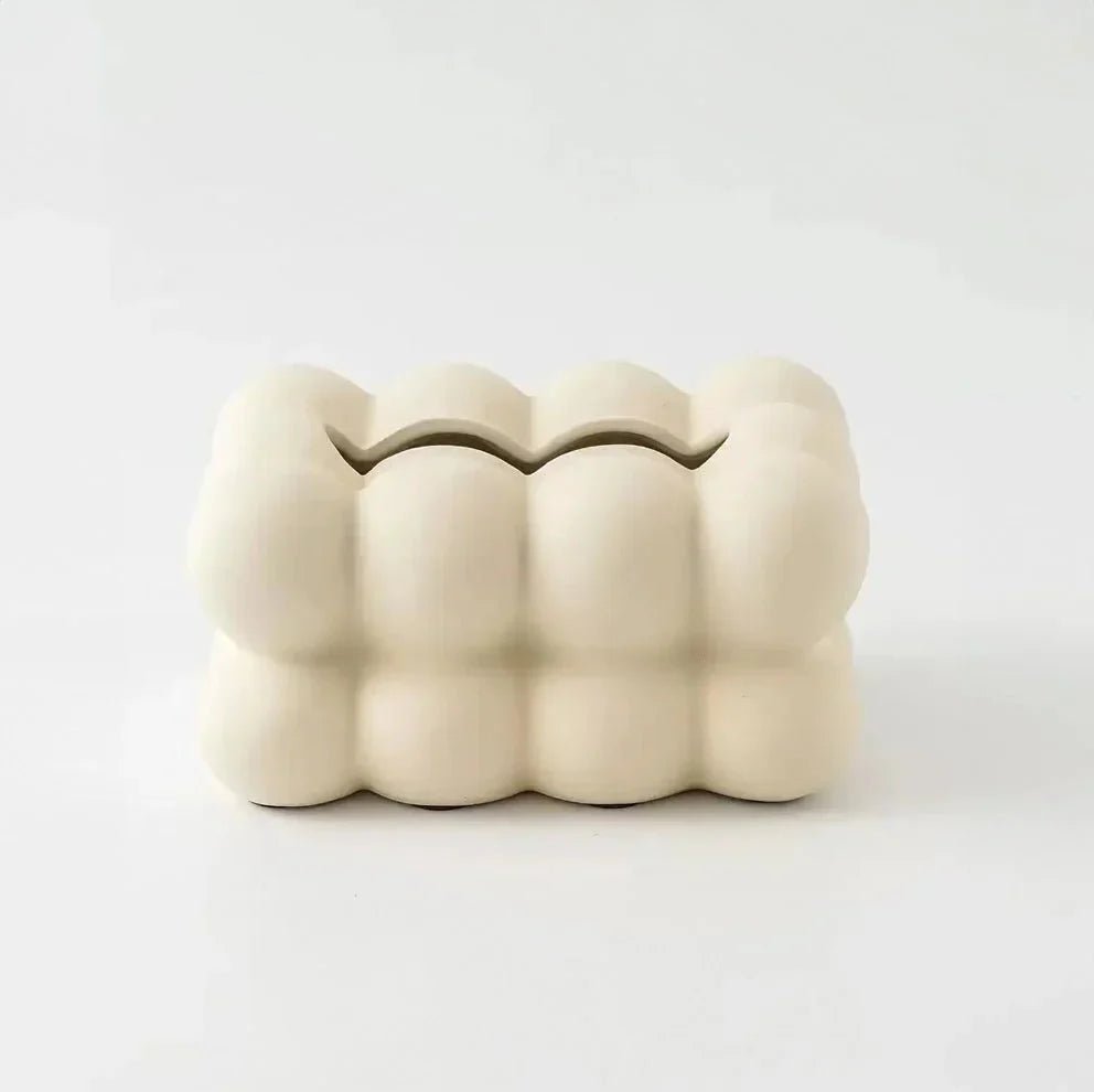 Bubble Ceramic Tissue Box - Lattea Global