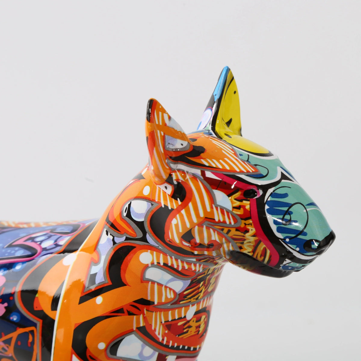 Bull Terrier Art Sculpture - Lattea Global
