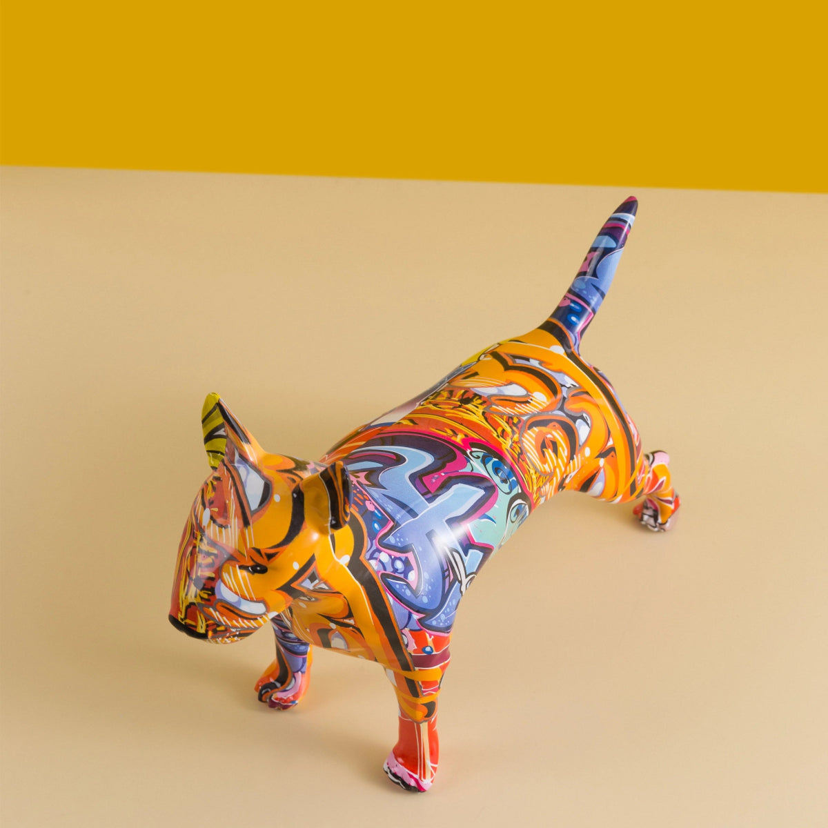 Bull Terrier Art Sculpture - Lattea Global