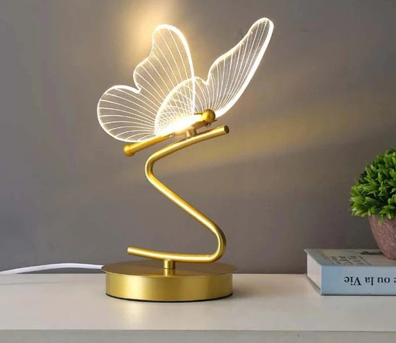 ButterLight - Butterfly LED Bedside Desk Lamp - Lattea Global