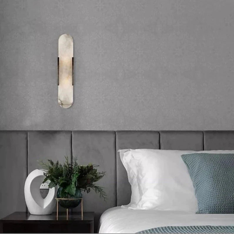 Chan Black and Gold LED Wall Lamp - Lattea Global