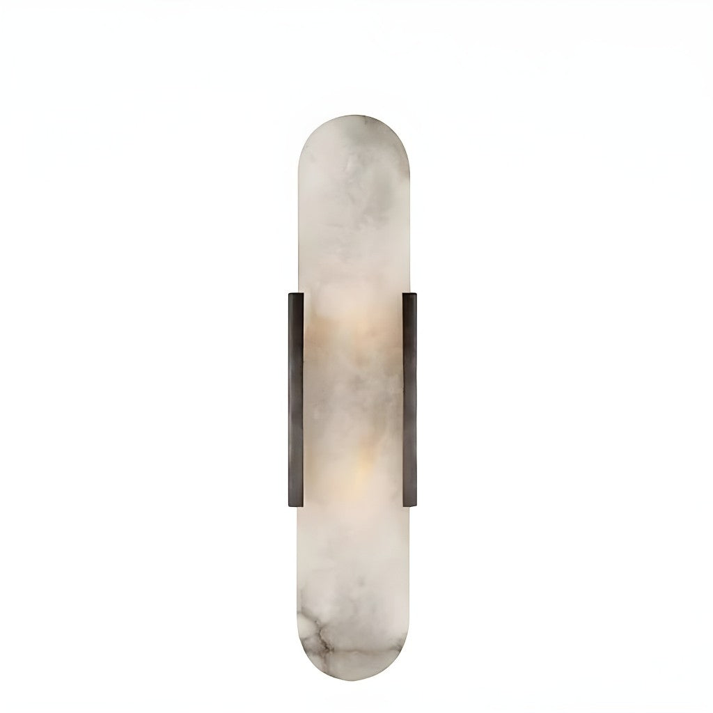 Chan Black and Gold LED Wall Lamp