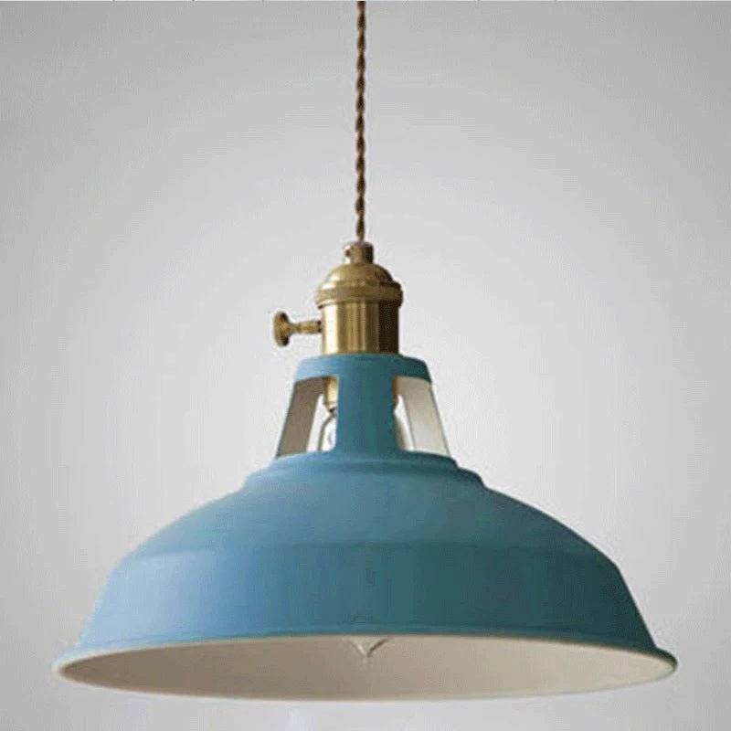 Classic Industrial Metal Pendant Light - Lattea Global