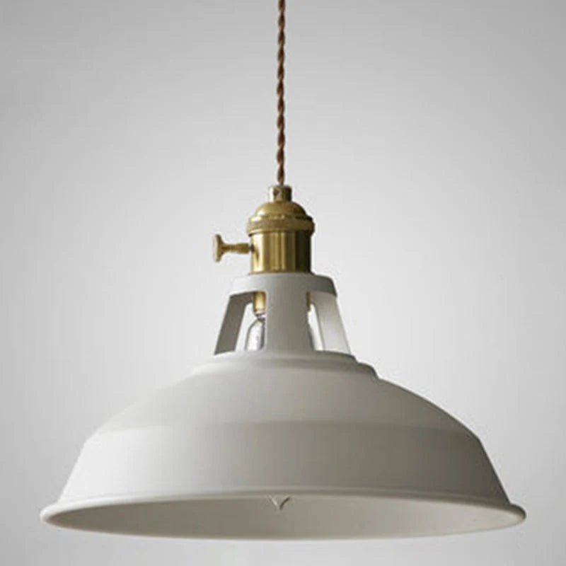 Classic Industrial Metal Pendant Light - Lattea Global