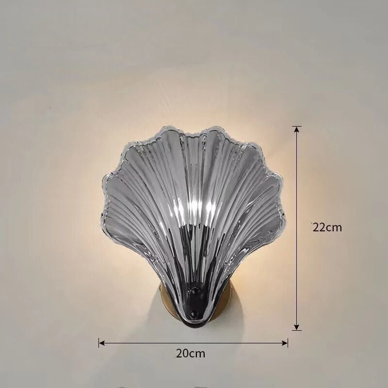 Coastal Shell Wall Sconce - Lattea Global