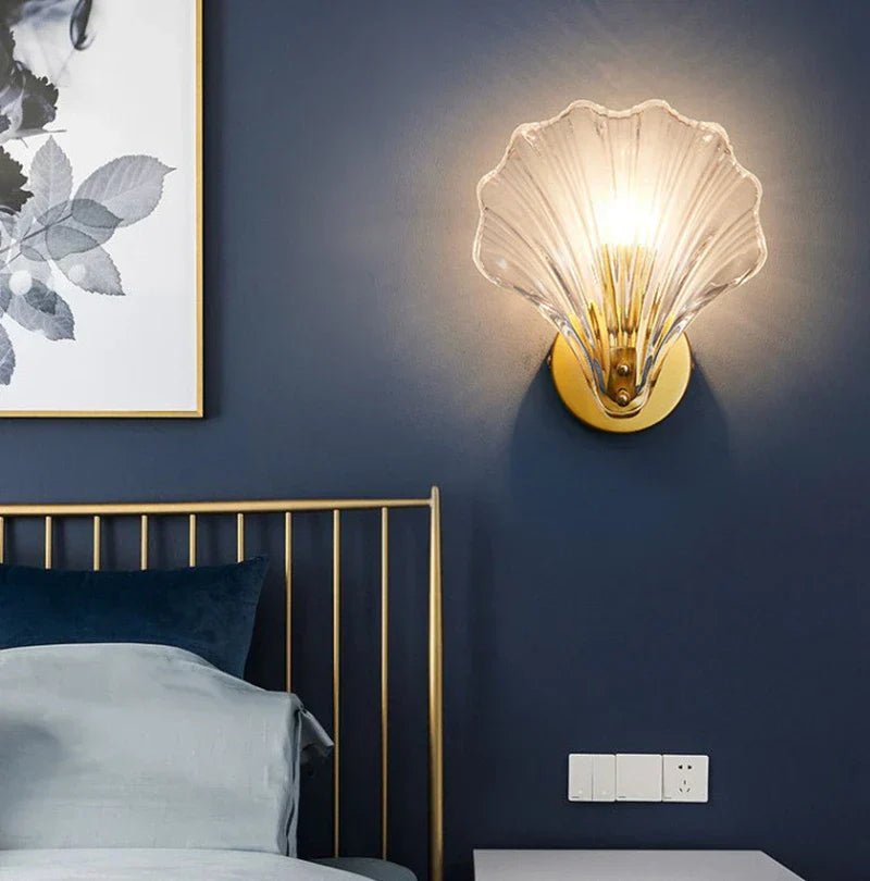 Coastal Shell Wall Sconce - Lattea Global