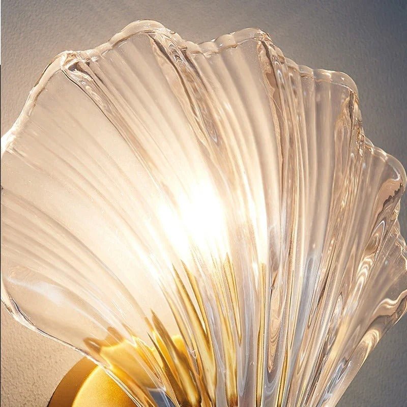 Coastal Shell Wall Sconce - Lattea Global